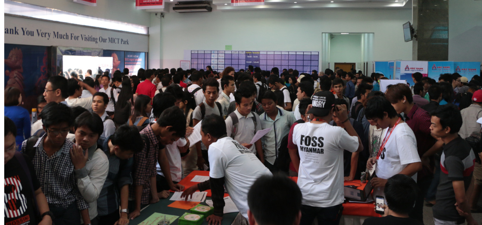 Foss Myanmar Events at BarCamp Yangon 2015